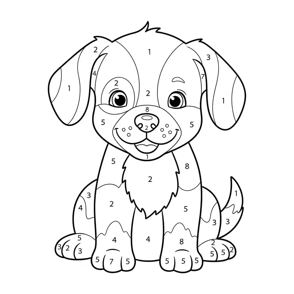 desenho de Toddlers para imprimir e colorir