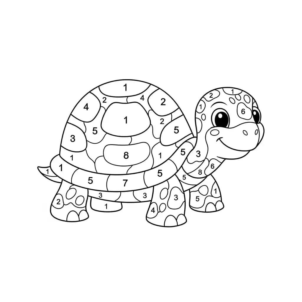 desenho de Toddlers para imprimir e colorir