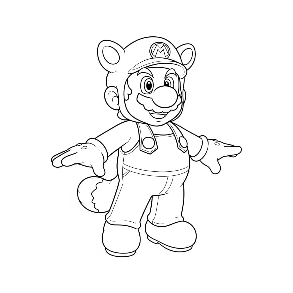 Desenhos do Mario Bros para Colorir e Imprimir