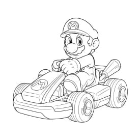 Desenhos do Mario Bros para Colorir e Imprimir