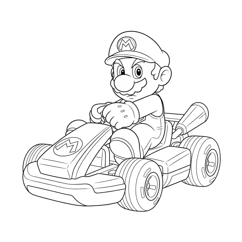 Desenhos do Mario Bros para Colorir e Imprimir