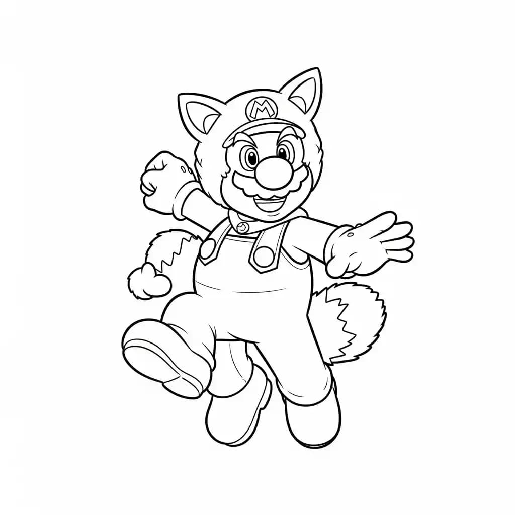 Desenhos do Mario Bros para Colorir e Imprimir