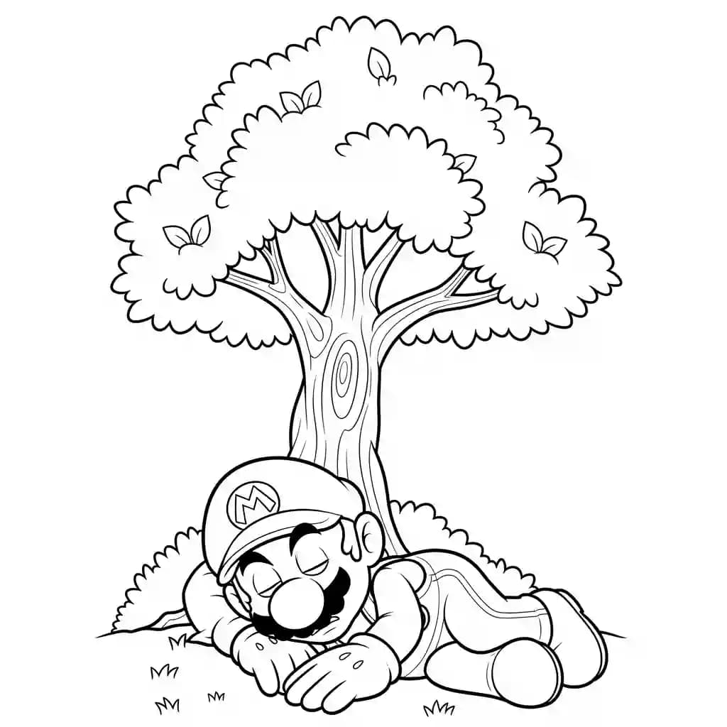 Desenhos do Mario Bros para Colorir e Imprimir