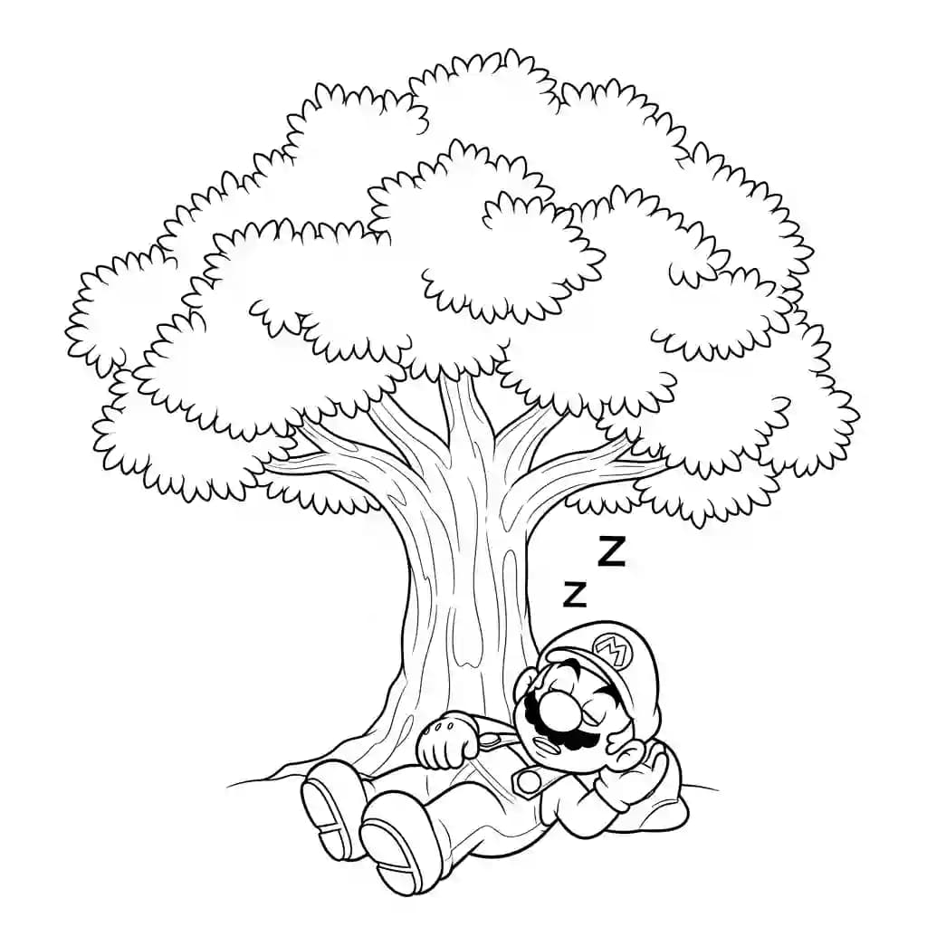 Desenhos do Mario Bros para Colorir e Imprimir