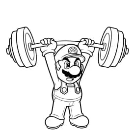 Desenhos do Mario Bros para Colorir e Imprimir
