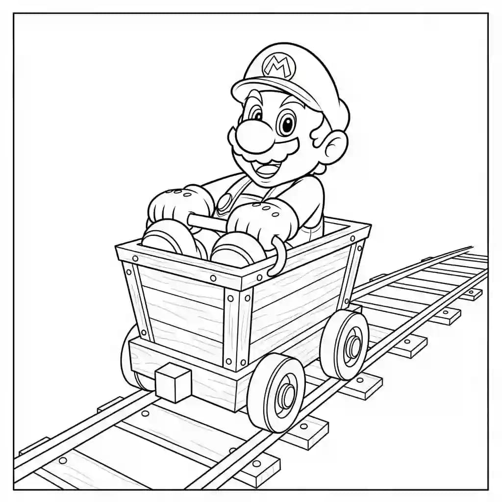 Desenhos do Mario Bros para Colorir e Imprimir