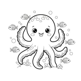 Desenhos Kawaii para Imprimir e Colorir