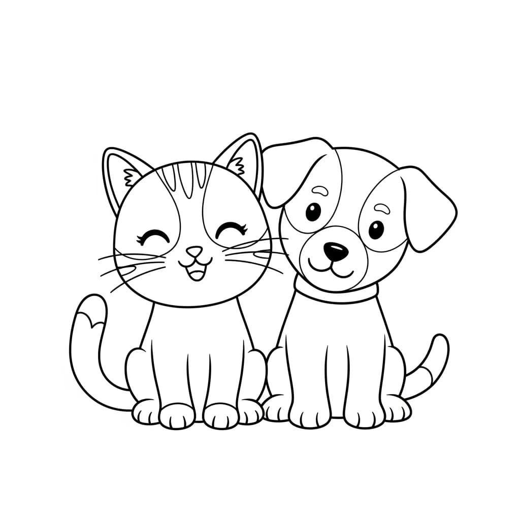 Desenhos Kawaii para Imprimir e Colorir