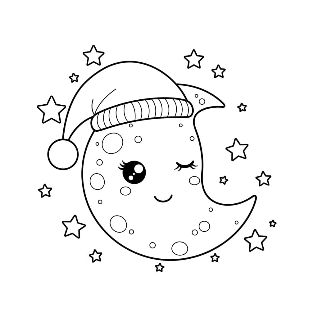 Desenhos Kawaii para Imprimir e Colorir