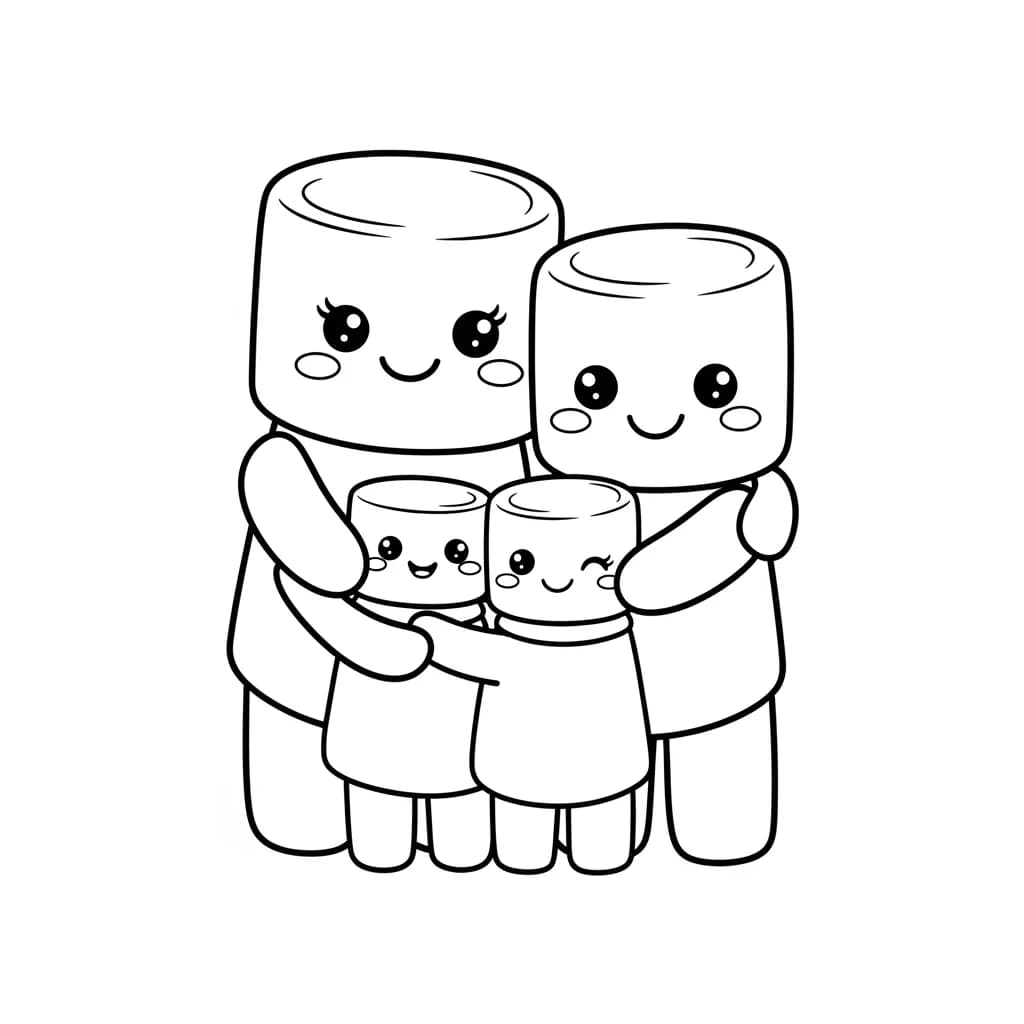 Desenhos Kawaii para Imprimir e Colorir