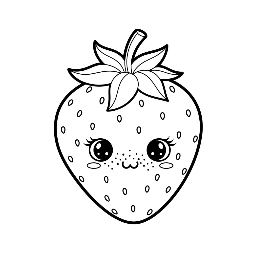 Desenhos Kawaii para Imprimir e Colorir
