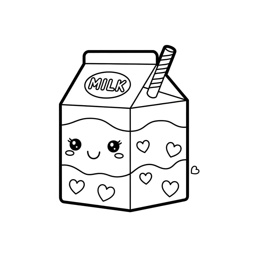 Desenhos Kawaii para Imprimir e Colorir