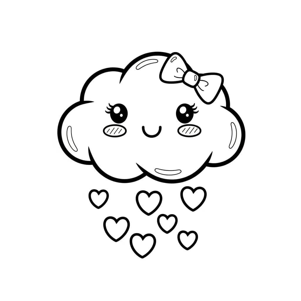 Desenhos Kawaii para Imprimir e Colorir