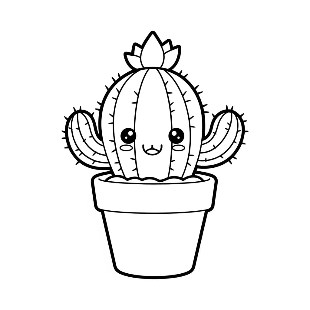 Desenhos Kawaii para Imprimir e Colorir