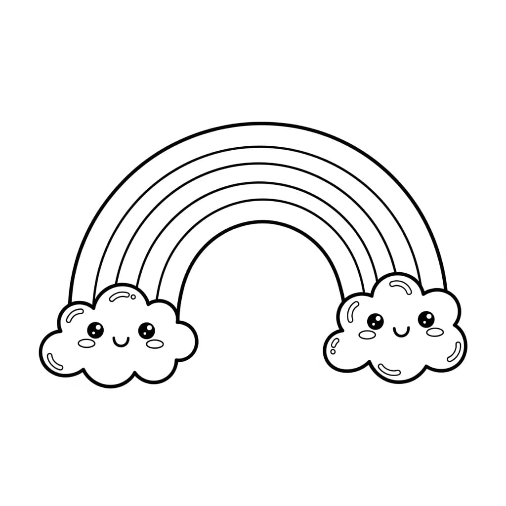 Desenhos Kawaii para Imprimir e Colorir