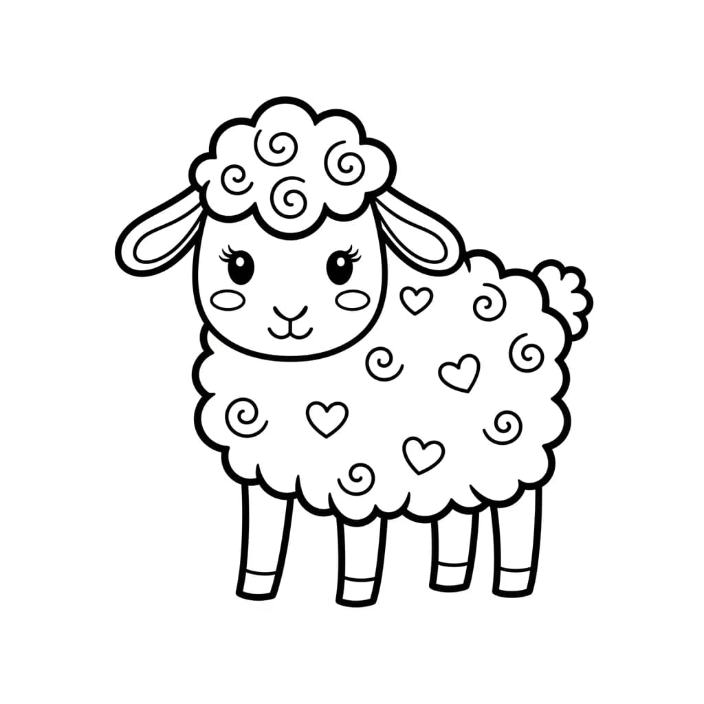 Desenhos Kawaii para Imprimir e Colorir