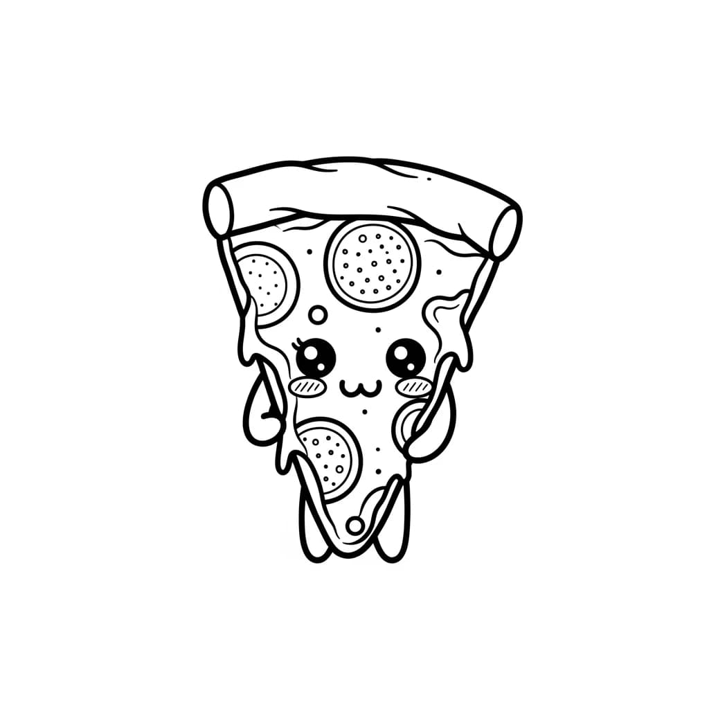 Desenhos Kawaii para Imprimir e Colorir