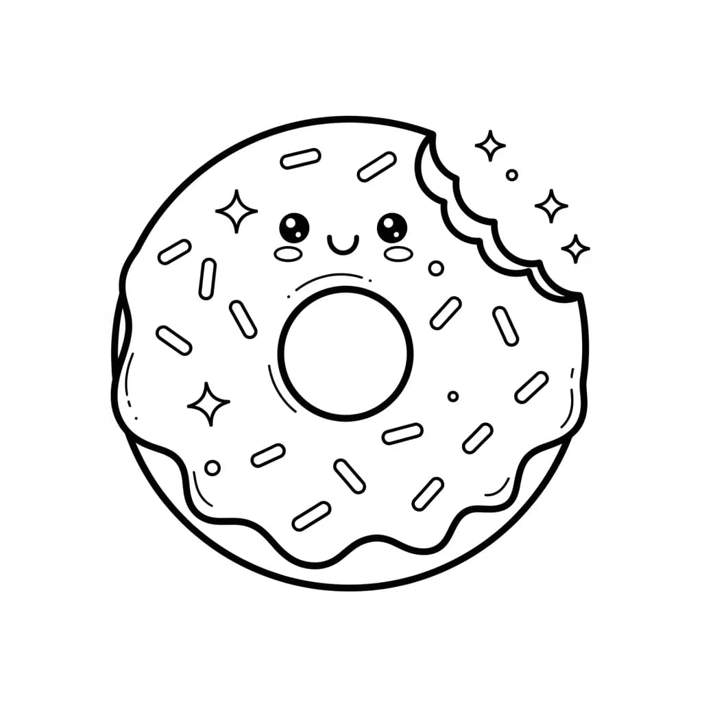 Desenhos Kawaii para Imprimir e Colorir