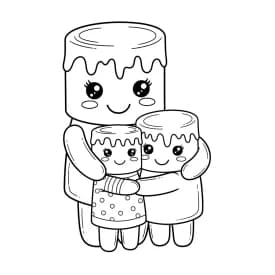 Desenhos Kawaii para Imprimir e Colorir