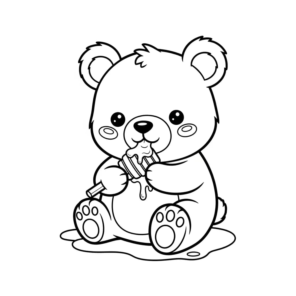 Desenhos Kawaii para Imprimir e Colorir