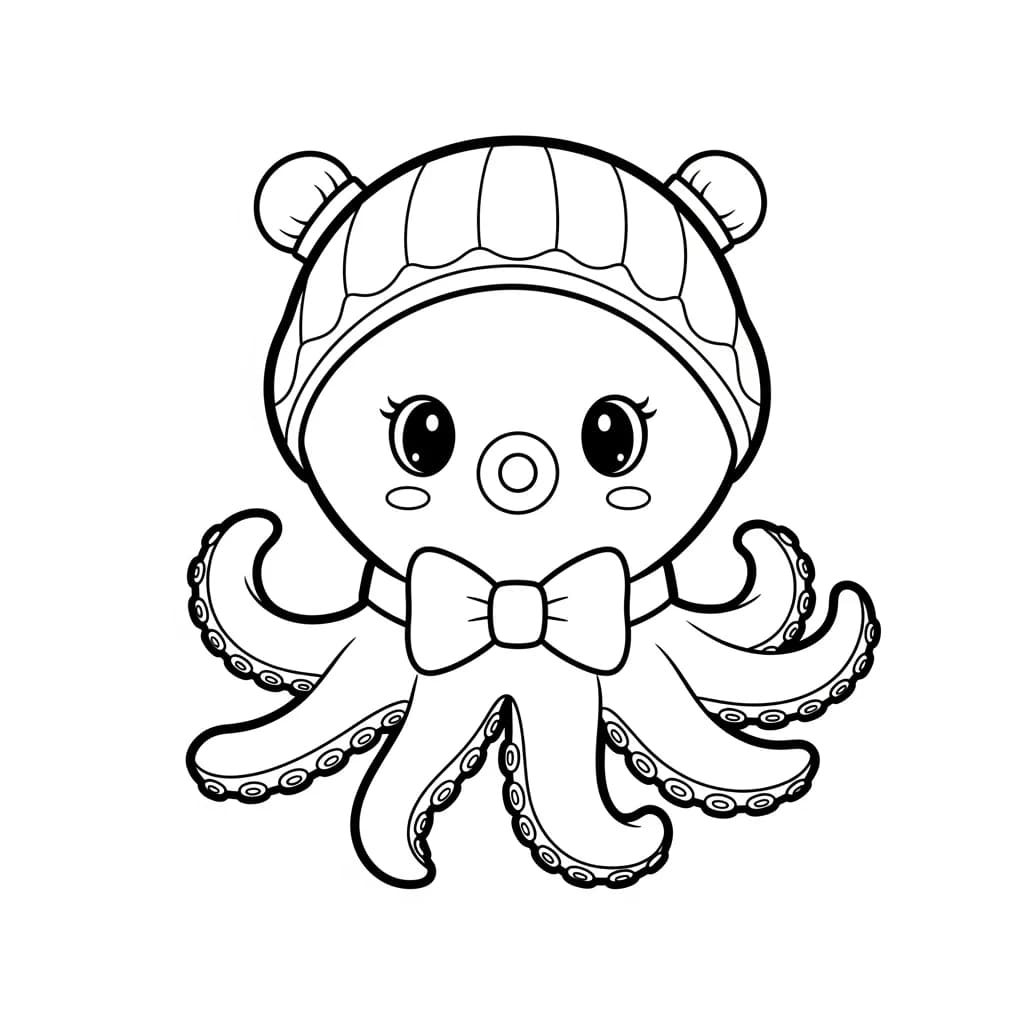 Desenhos Kawaii para Imprimir e Colorir