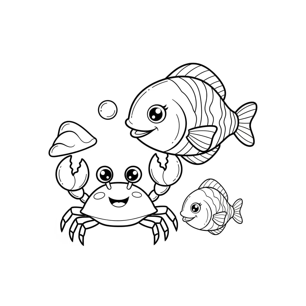 Desenhos Kawaii para Imprimir e Colorir