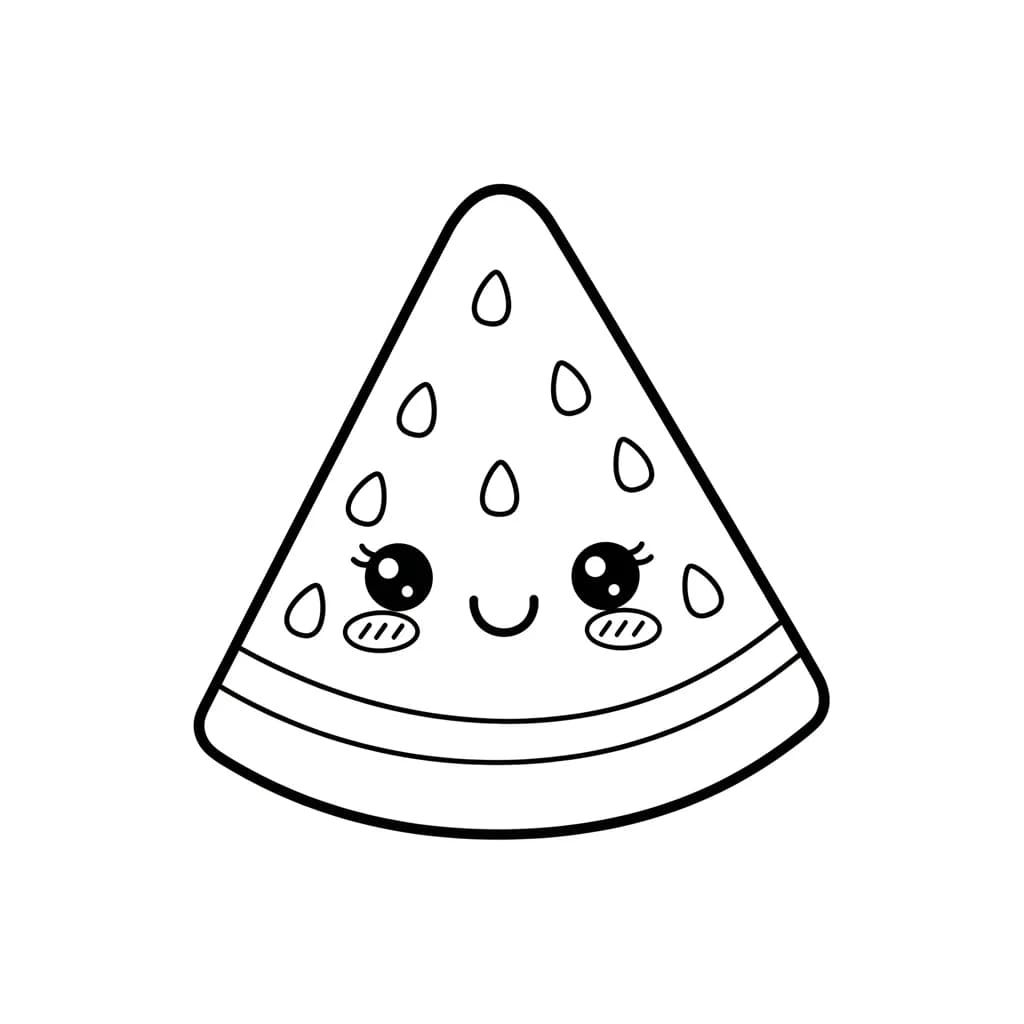 Desenhos Kawaii para Imprimir e Colorir