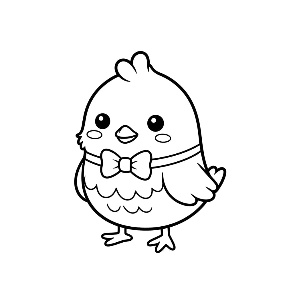 Desenhos Kawaii para Imprimir e Colorir