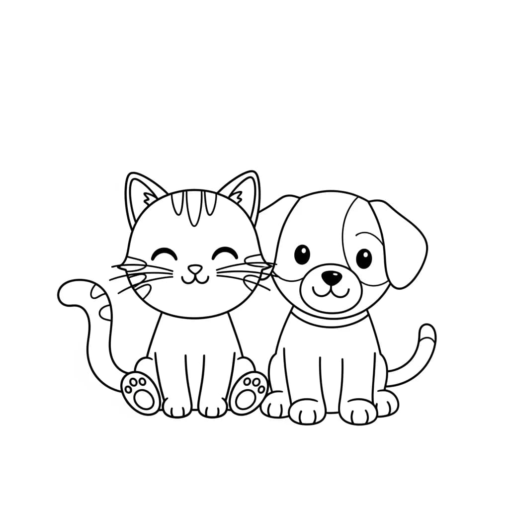 Desenhos Kawaii para Imprimir e Colorir
