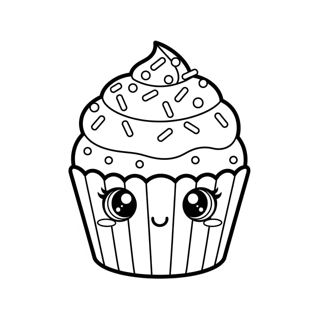 Desenhos Kawaii para Imprimir e Colorir