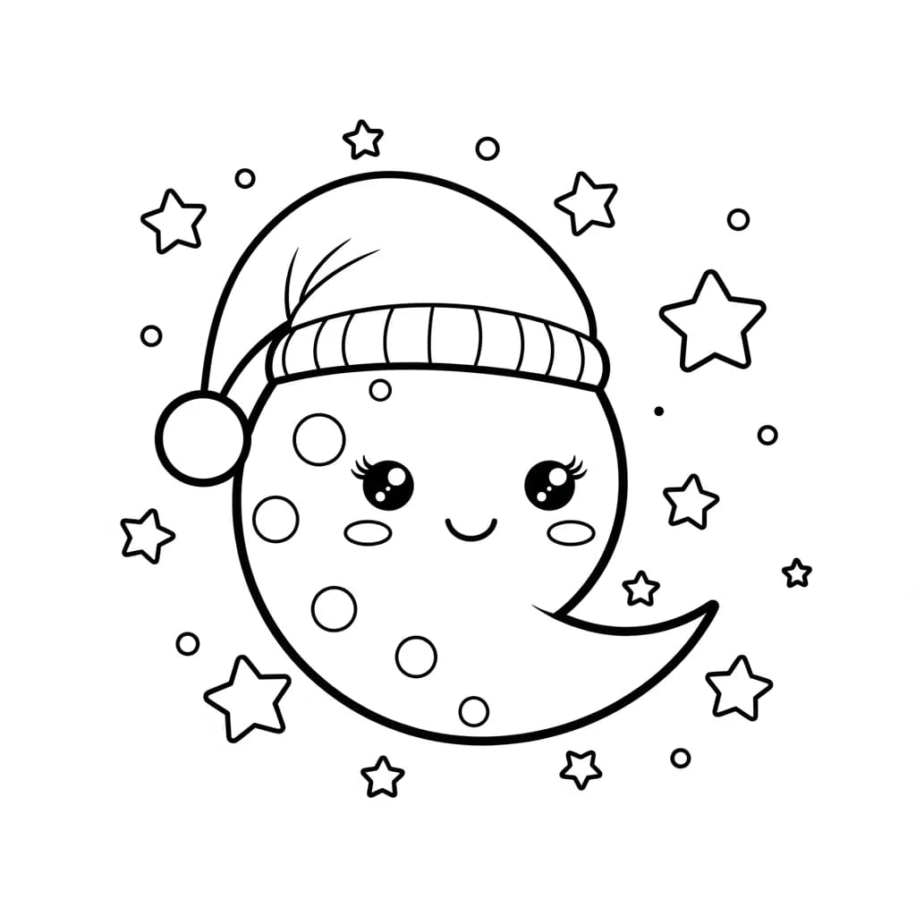 Desenhos Kawaii para Imprimir e Colorir