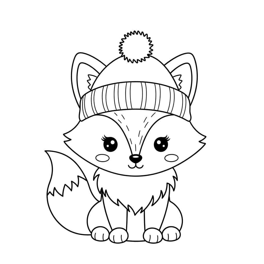 Desenhos Kawaii para Imprimir e Colorir