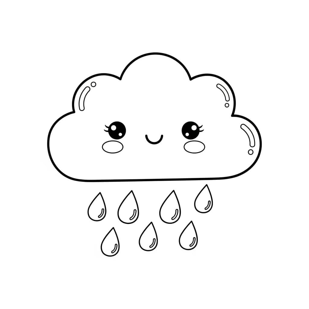 Desenhos Kawaii para Imprimir e Colorir