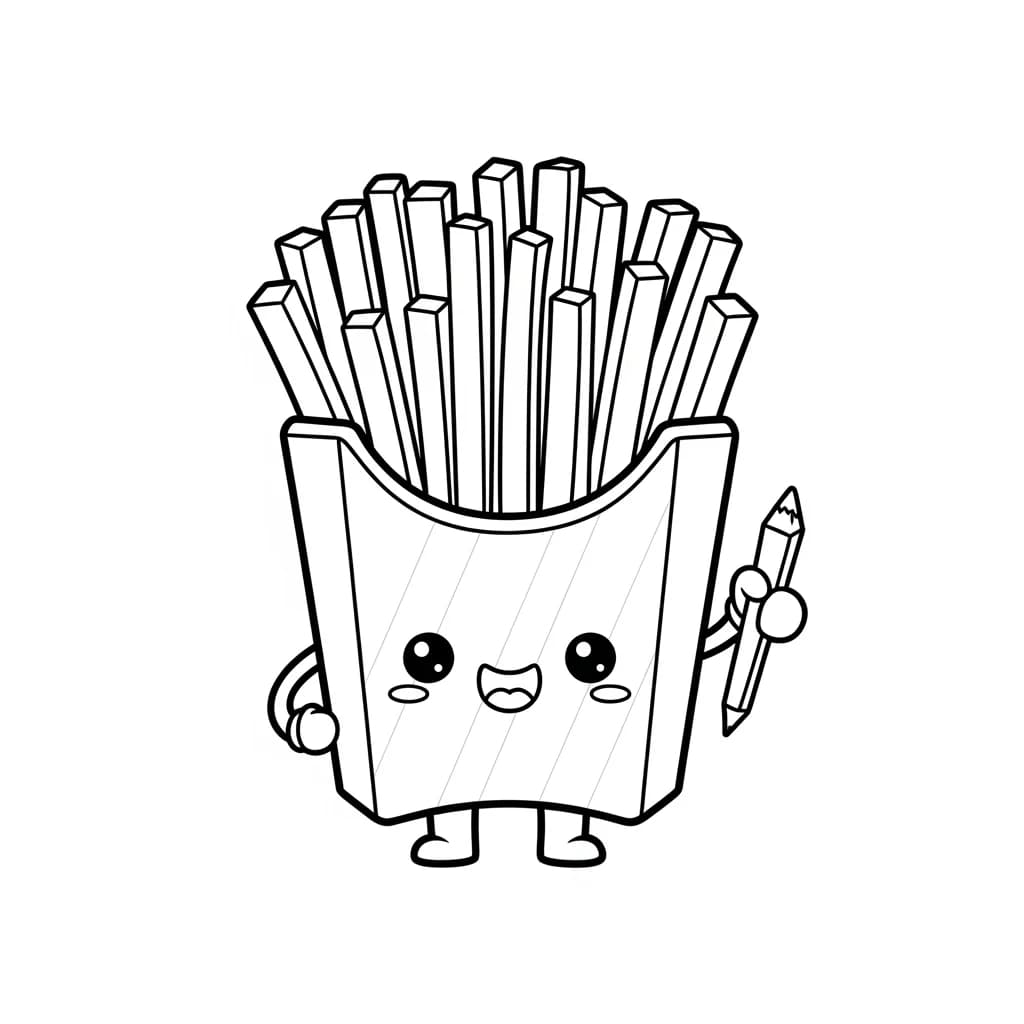 Desenhos Kawaii para Imprimir e Colorir