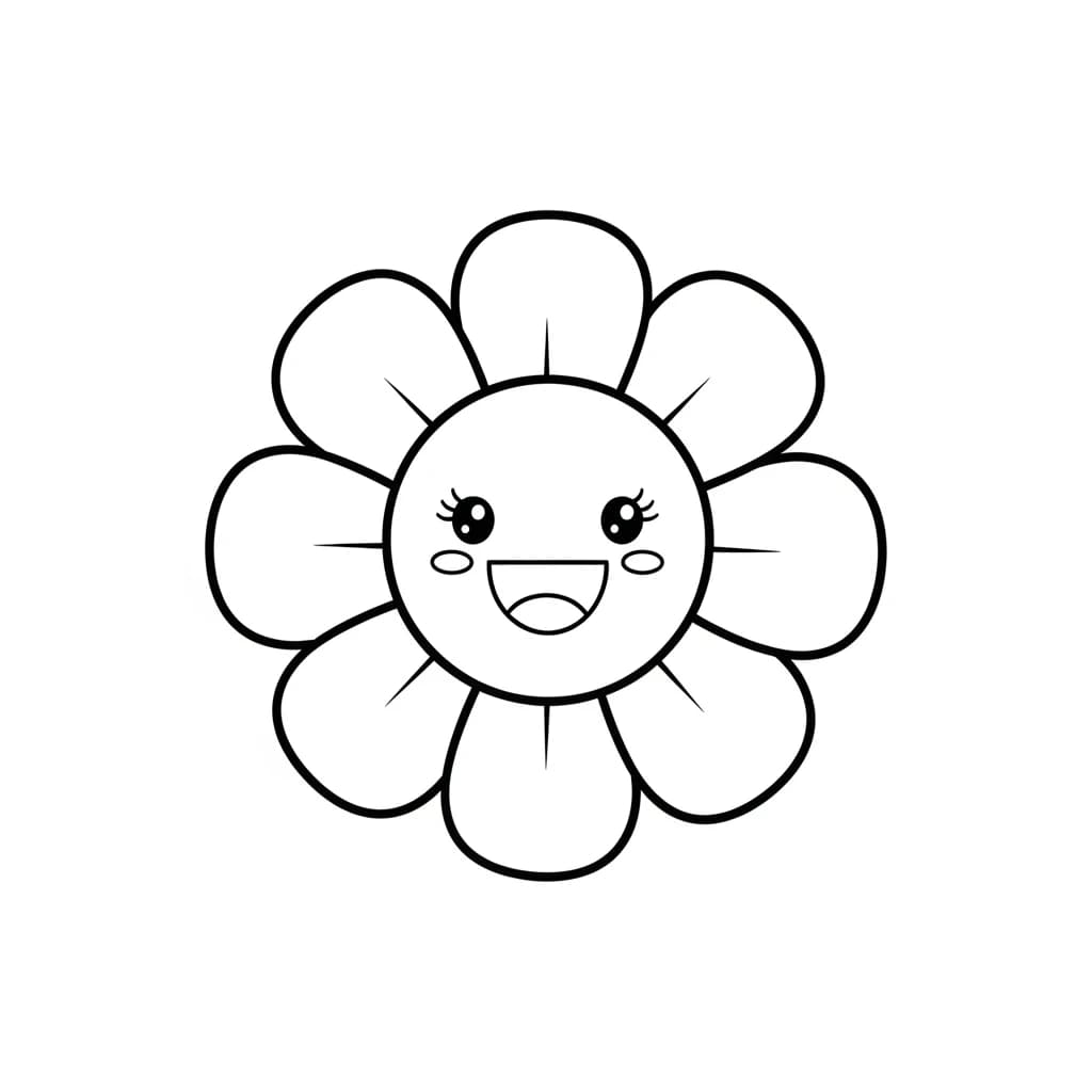 Desenhos Kawaii para Imprimir e Colorir