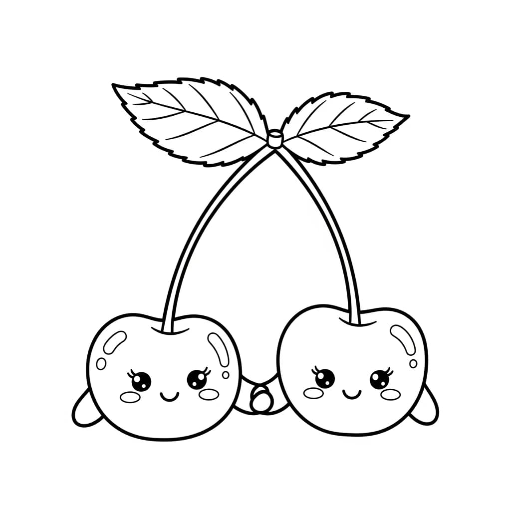 Desenhos Kawaii para Imprimir e Colorir