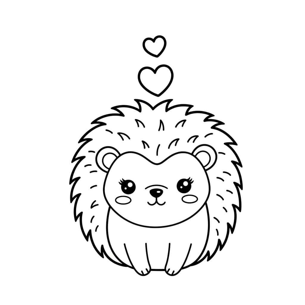Desenhos Kawaii para Imprimir e Colorir