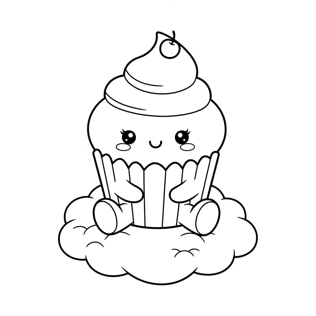 Desenhos Kawaii para Imprimir e Colorir