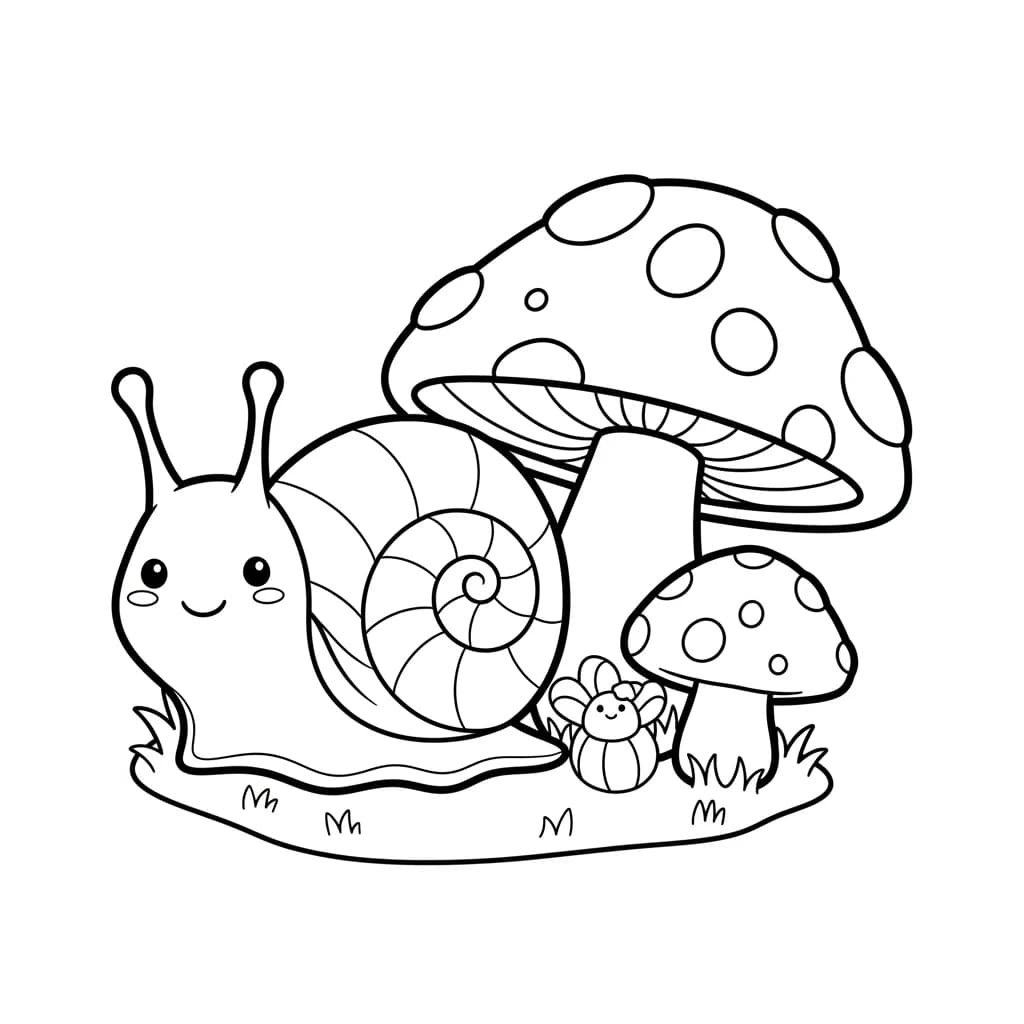 Desenhos Kawaii para Imprimir e Colorir