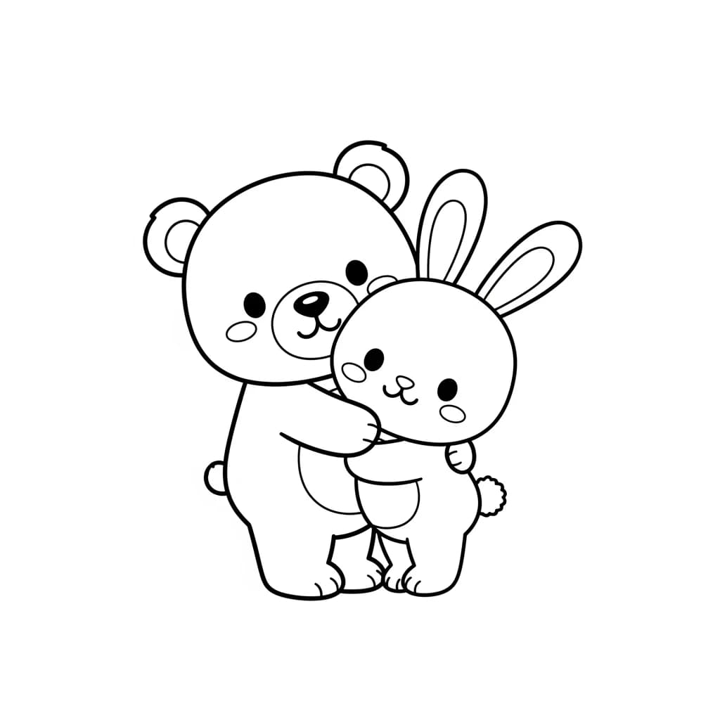 Desenhos Kawaii para Imprimir e Colorir