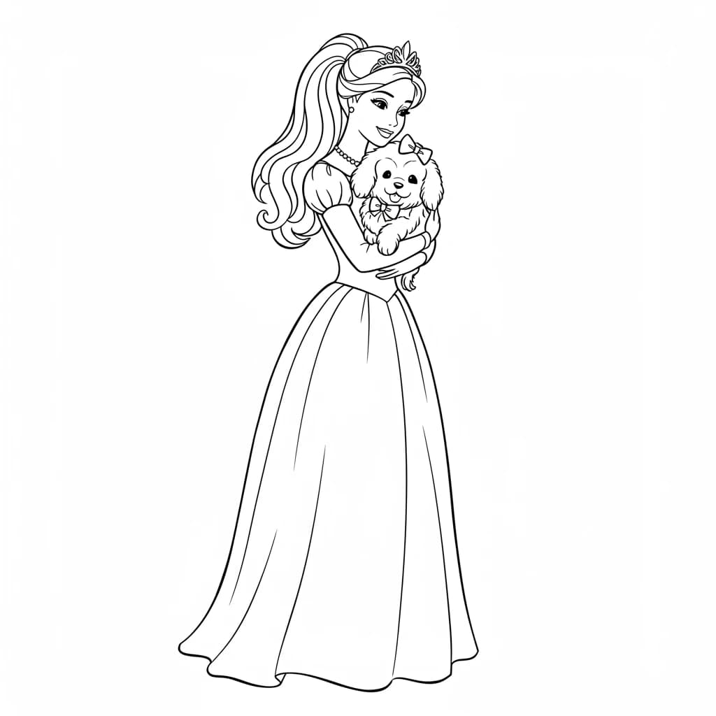 Desenhos para Colorir de Princesas