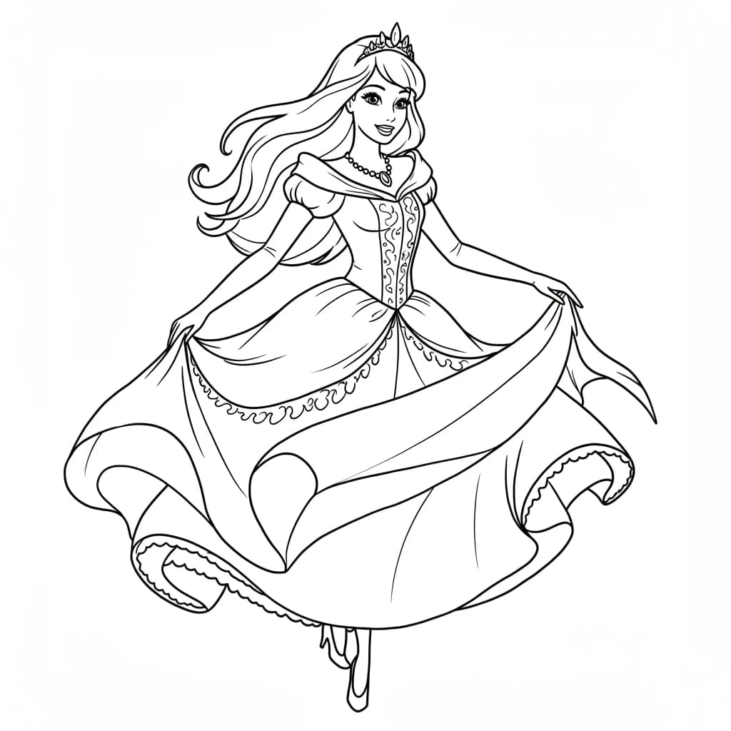 Desenhos para Colorir de Princesas