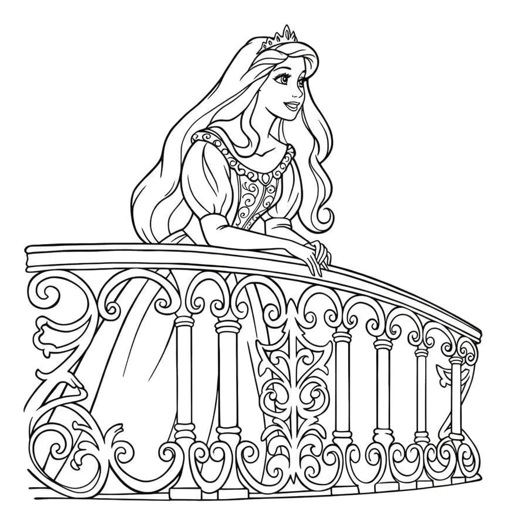 Desenhos para Colorir de Princesas