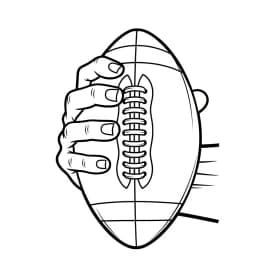 desenho de futebol para colorir