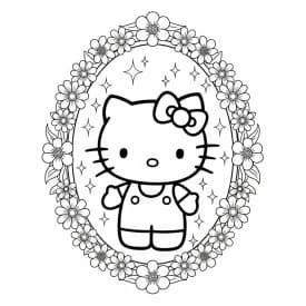 Desenhos da Hello Kitty para Imprimir e Colorir