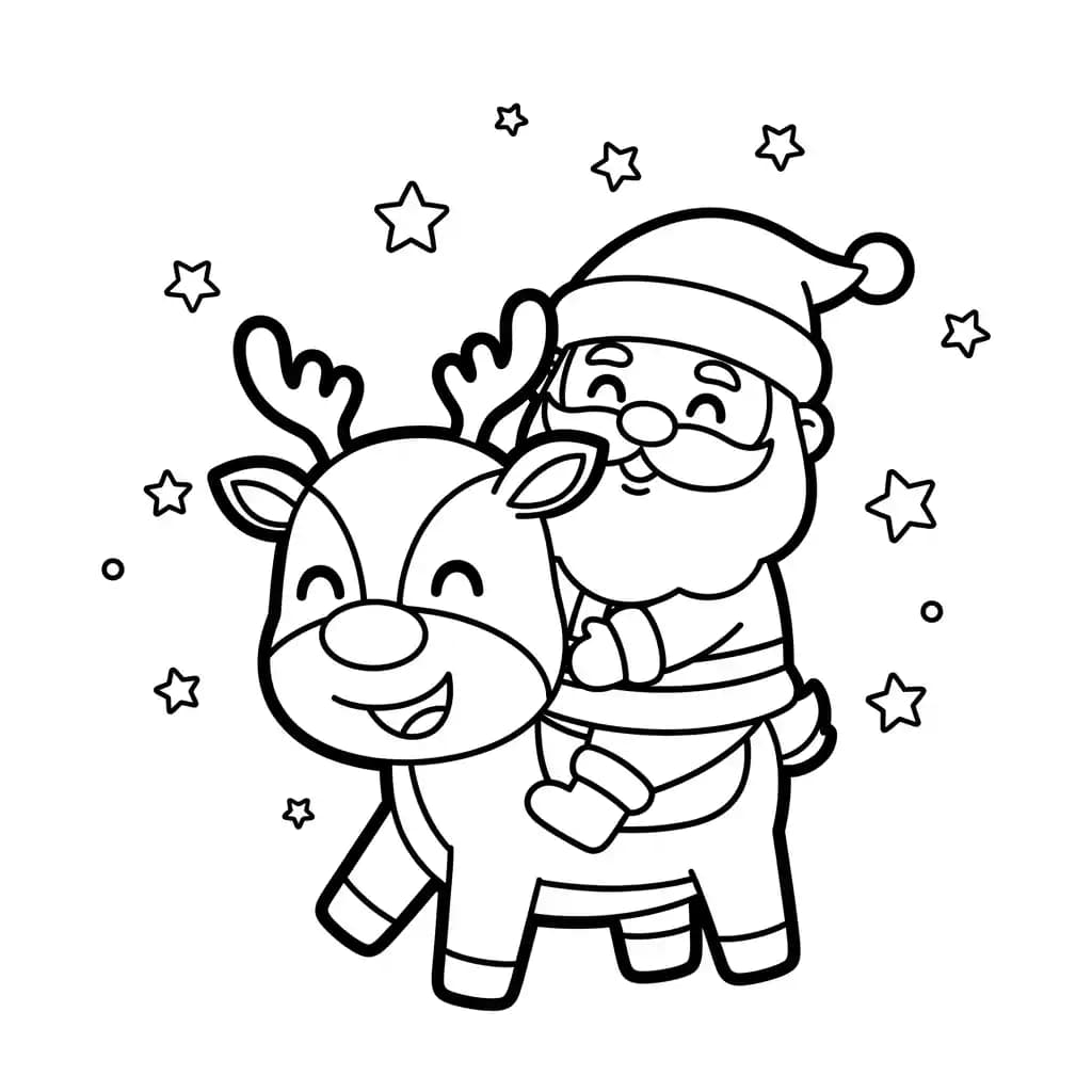 desenhos de natal para colorir