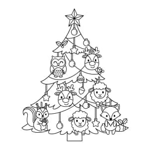 Desenhos para Colorir de Natal