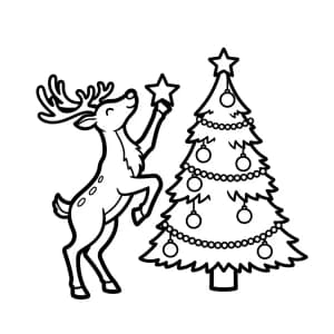 Desenhos para Colorir de Natal