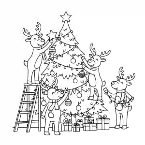 Desenhos para Colorir de Natal