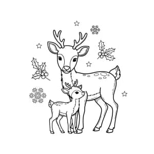 Desenhos para Colorir de Natal